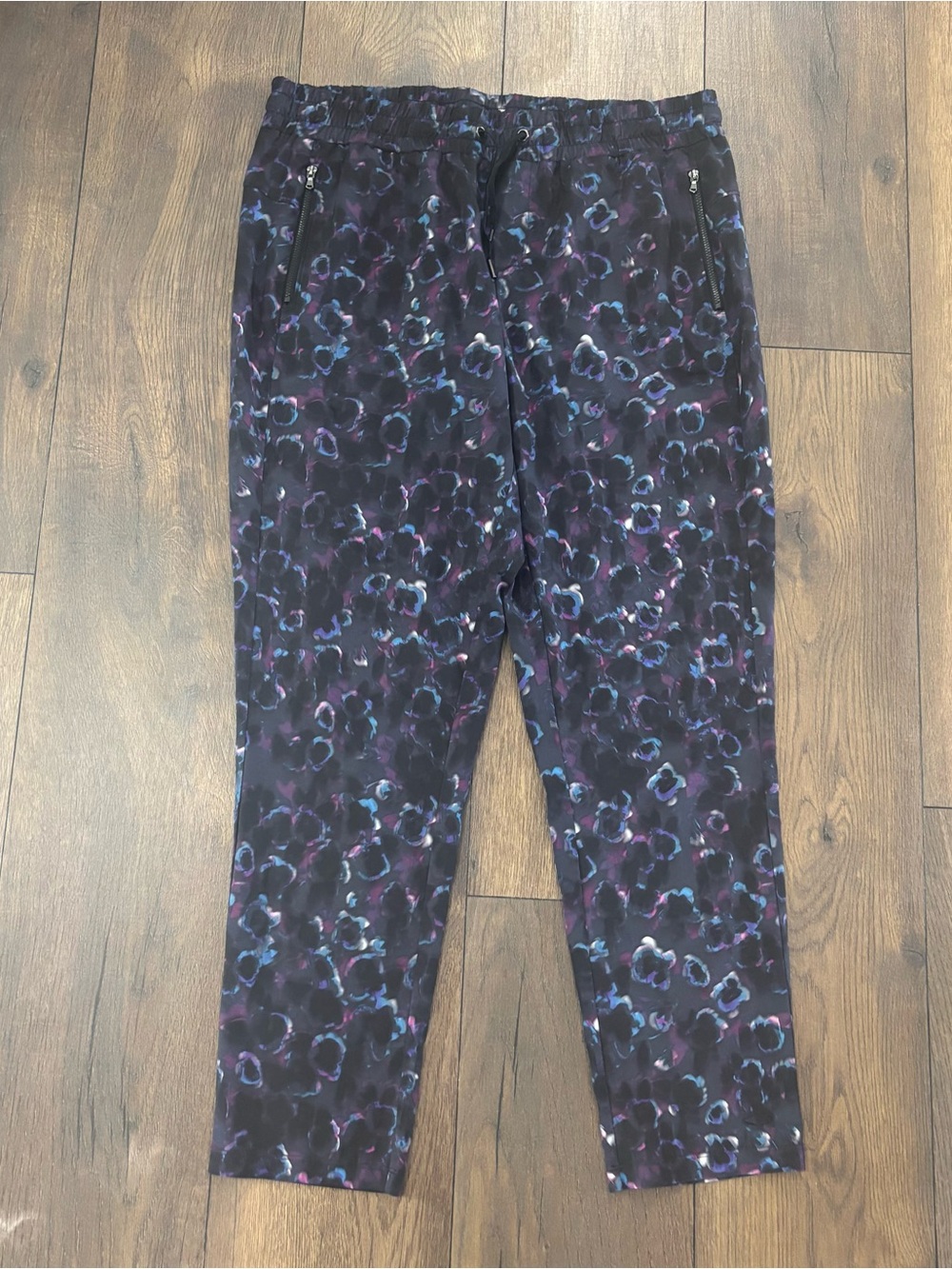 Champion Abstract Print Athletic Outdoor Pants, Size Large